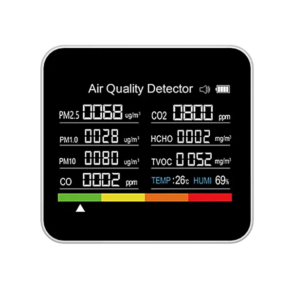X2 QCAir Air Quality Monitors US02