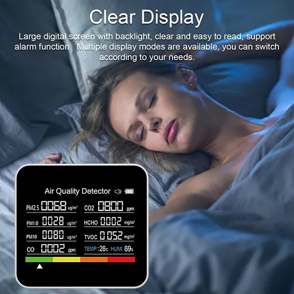 X2 QCAir Air Quality Monitors US02