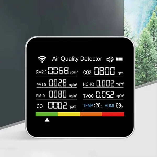 X2 QCAir Air Quality Monitors US02
