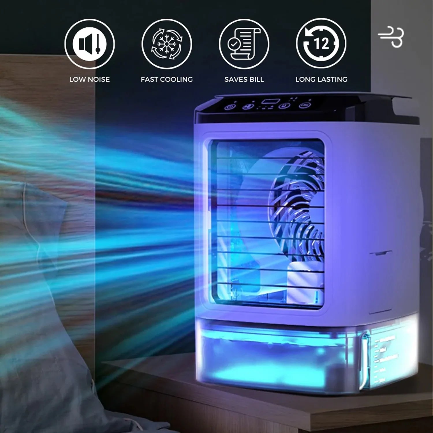 CoolBreeze Misting Fan AU1