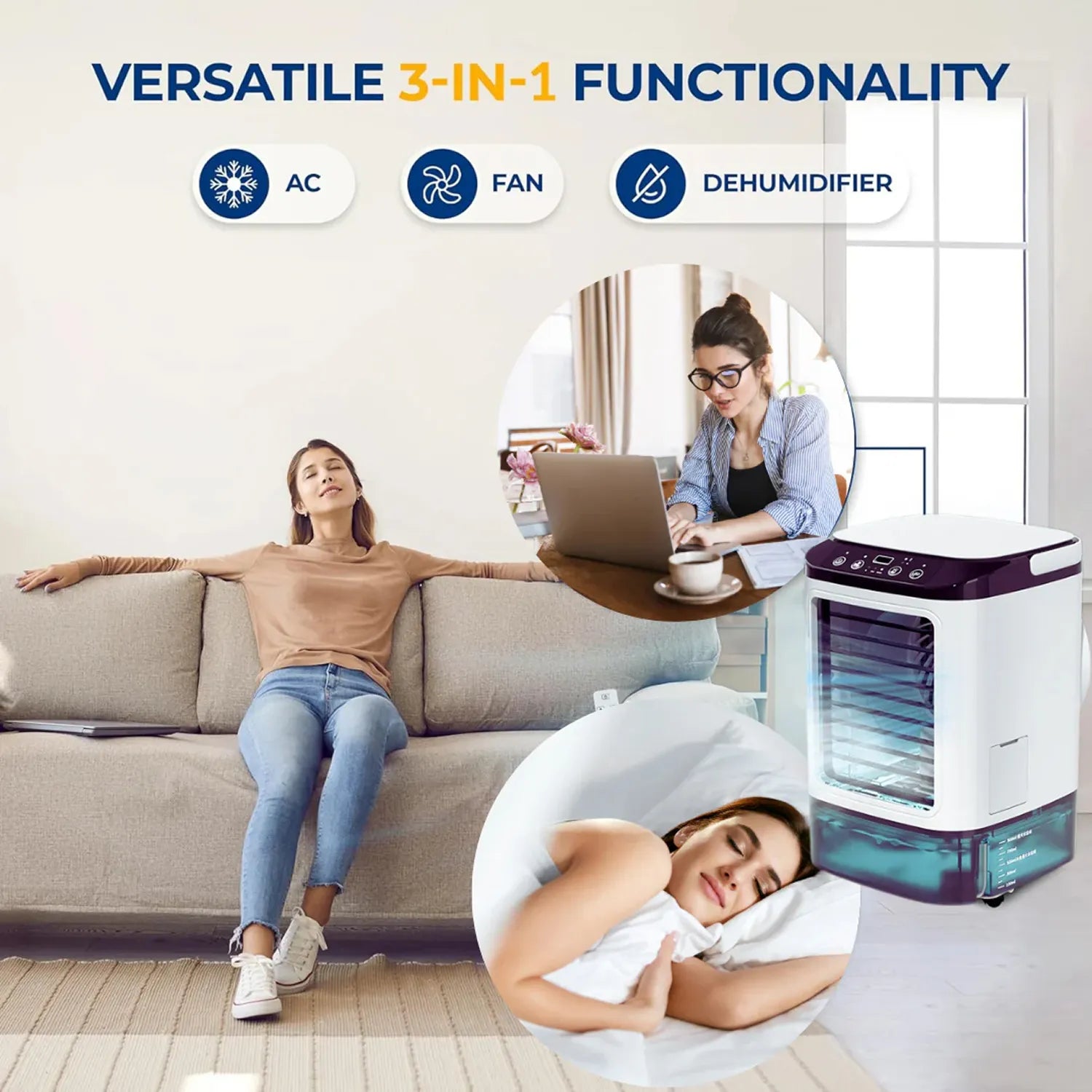 CoolBreeze Misting Fan AU1