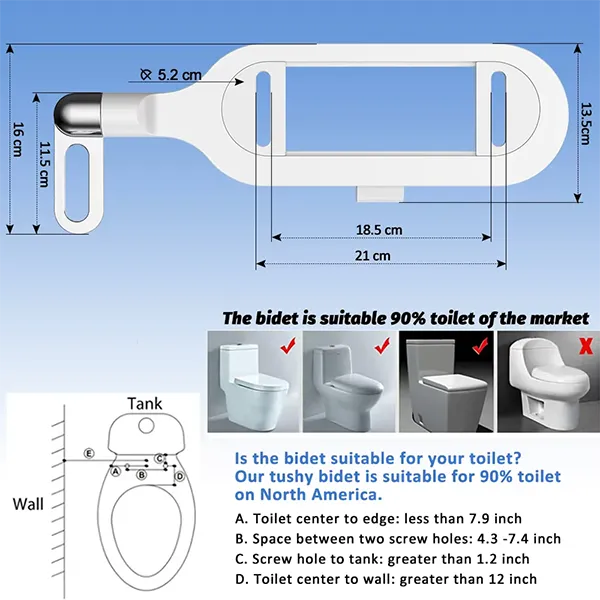 Jberip Bidet Attachments
