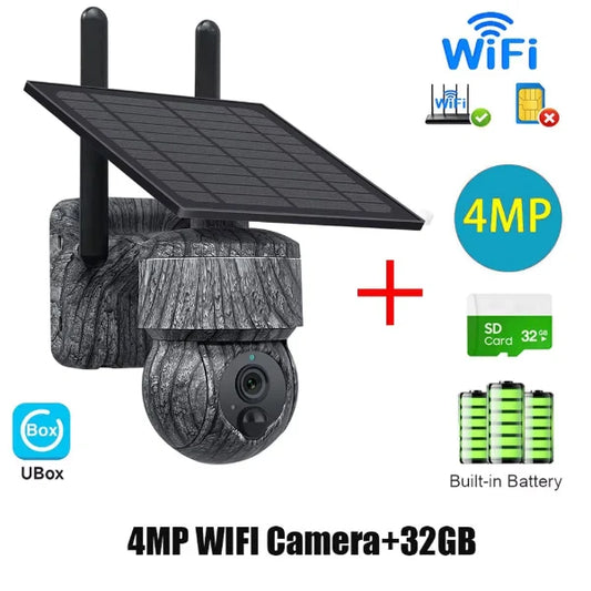 X2 SeriSolar Wireless Solar Security Cameras US01