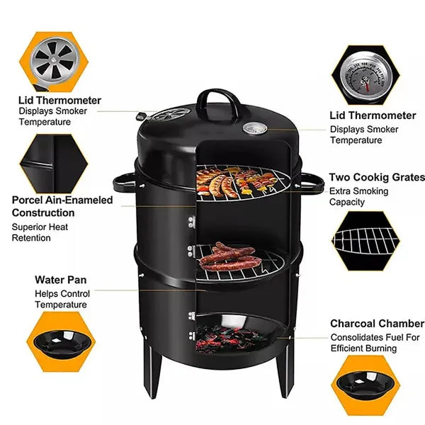 GrillVox Portable Charcoal Grills US8