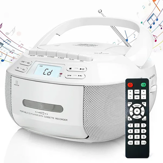 CiDPlay Portable CD Cassette