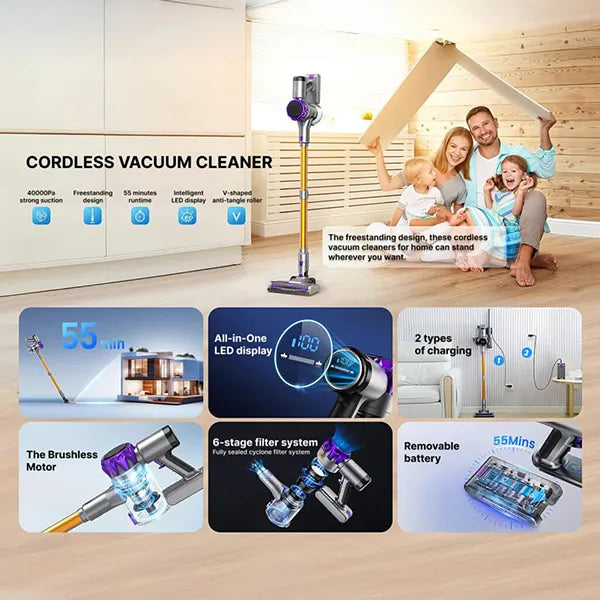 Cleanivia Cordless Stick Vacuums
