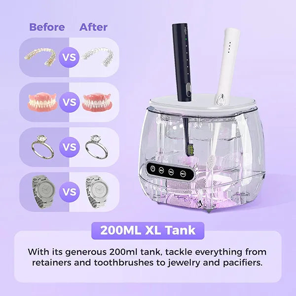 CliUntra Ultrasonic Denture Cleaners