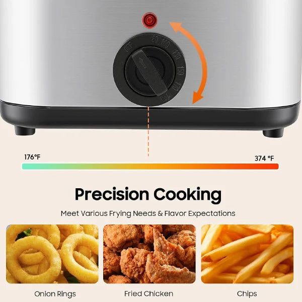 HeyFrye Countertop Electric Deep Fryers US01