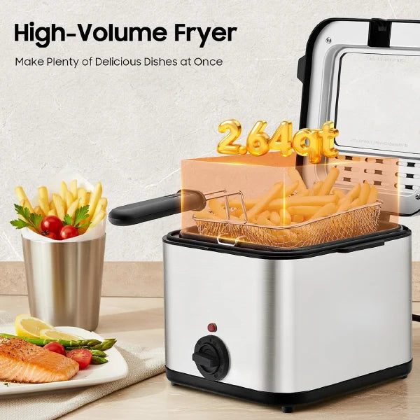 HeyFrye Countertop Electric Deep Fryers US01