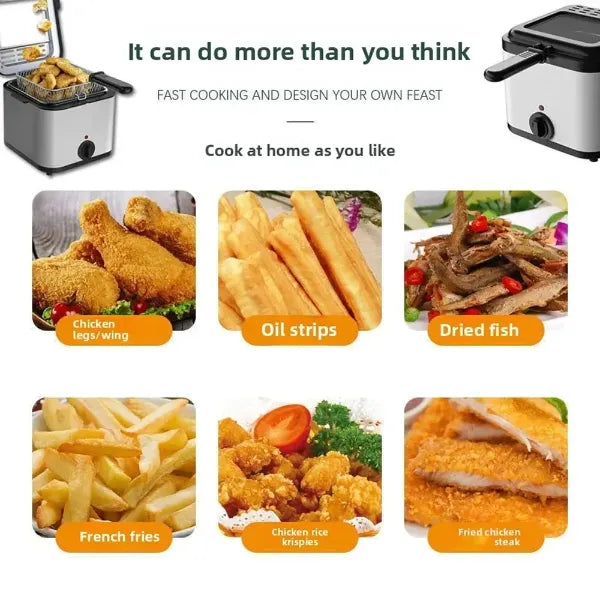 HeyFrye Countertop Electric Deep Fryers US01