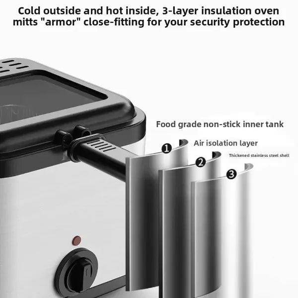 HeyFrye Countertop Electric Deep Fryers US01