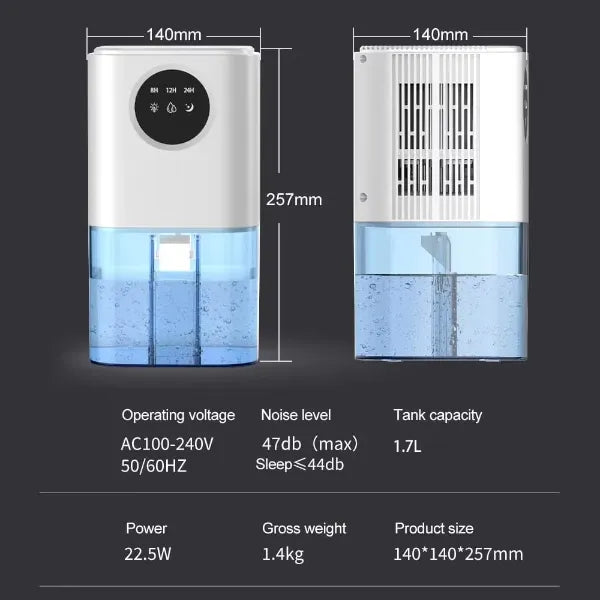 Airvella Dehumidifier For Bedroom US8
