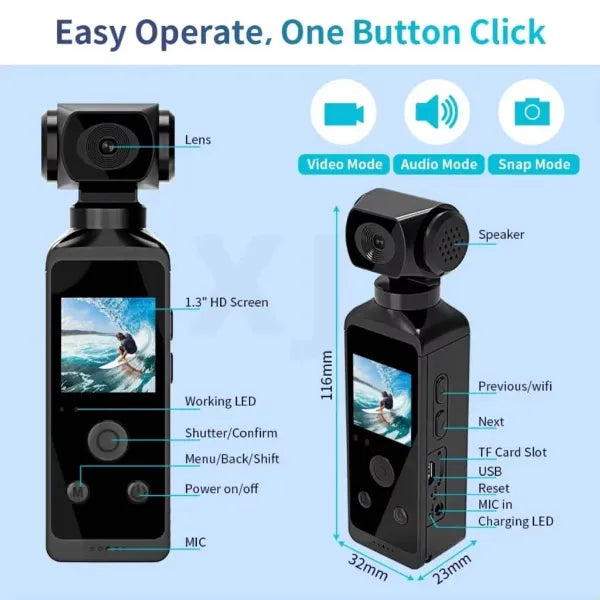 CamVlog Z2 Vlogging Cameras AU1