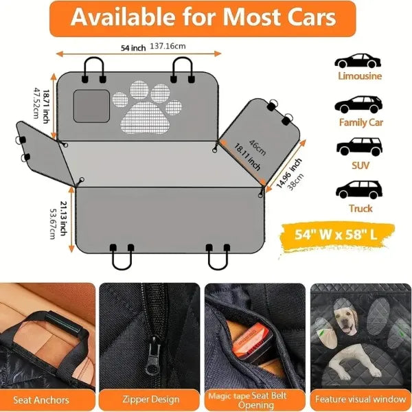 PawMate Dog Car Covers AU1