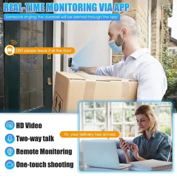 JulyReo Smart Doorbell Cameras US1