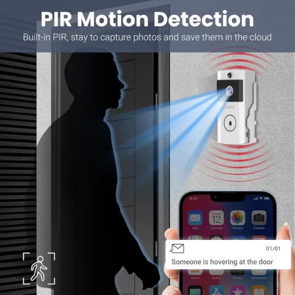 DoorVideo Video Doorbells Without Subscription AU1