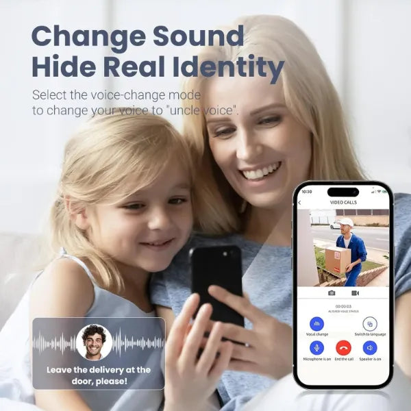YingY2 Doorbell Camera No Subscription AU