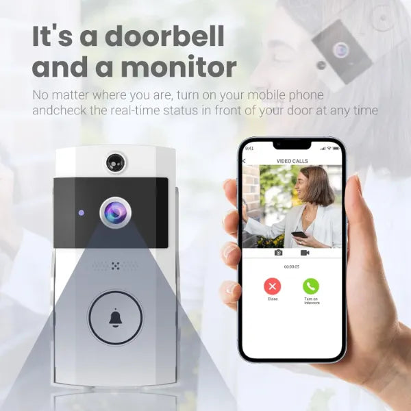 YingY2 Doorbell Camera No Subscription AU
