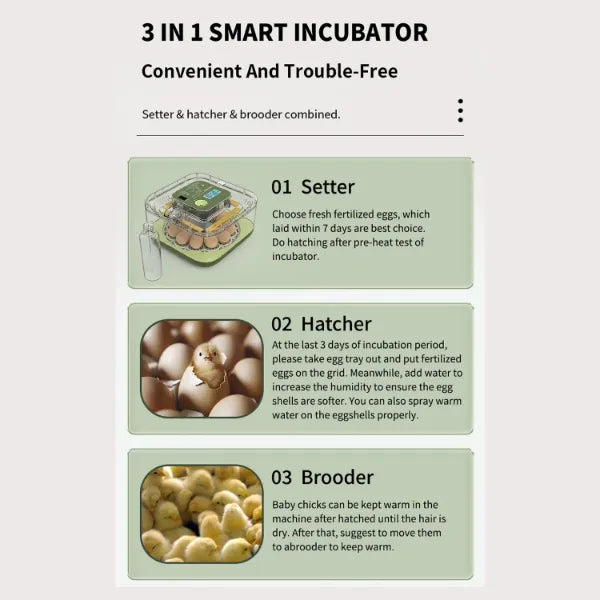 EggCrest Egg Incubators AU1