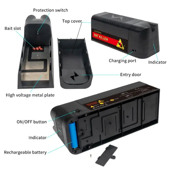 Rodentix Electronic Rat Traps US08