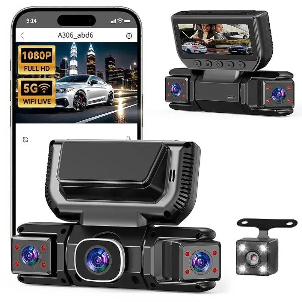 Drivonix Front Rear Dash Cams AU01