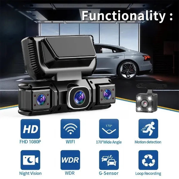 Drivonix Front Rear Dash Cams AU01