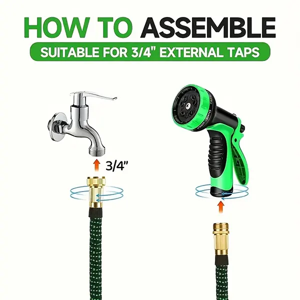 NaniH30 Expandable Garden Hose