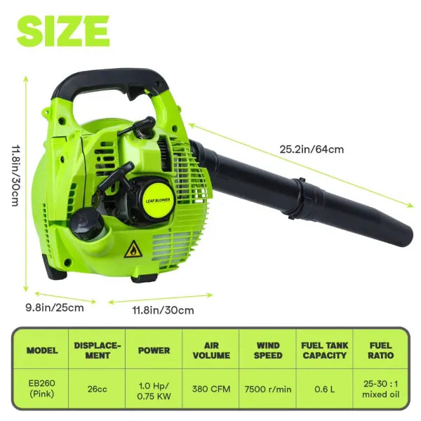 J2 GaBlow Gas Leaf Blowers US01