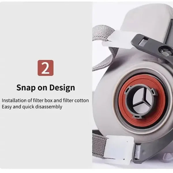 Z2 MolyPel Full Face Respirator Masks US02