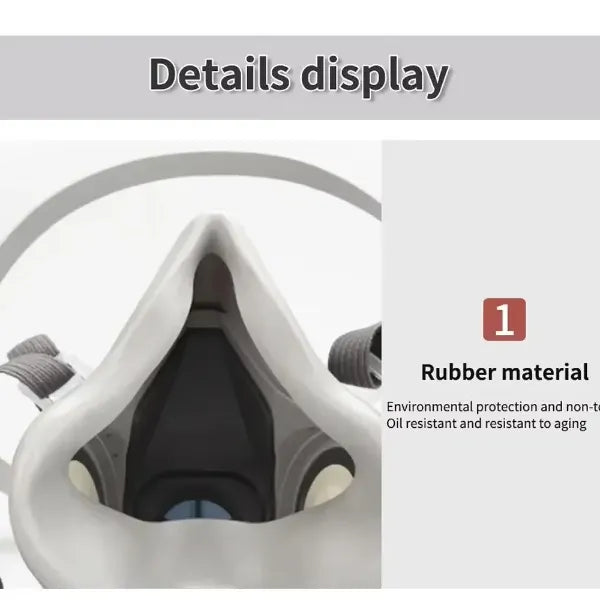 Z2 MolyPel Full Face Respirator Masks US02