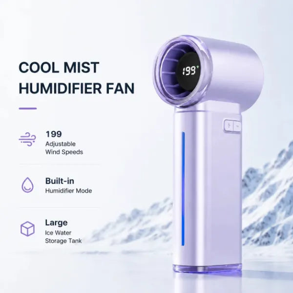 O2 VioFan Handheld Misting Fans US1