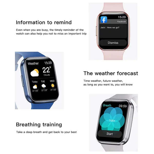 SportivaX Smart Watch for Running US8