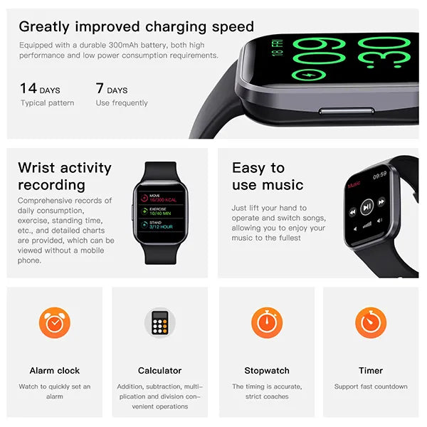 SportivaX Smart Watch for Running US8