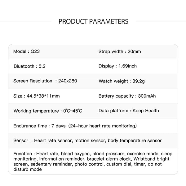 SportivaX Smart Watch for Running US8