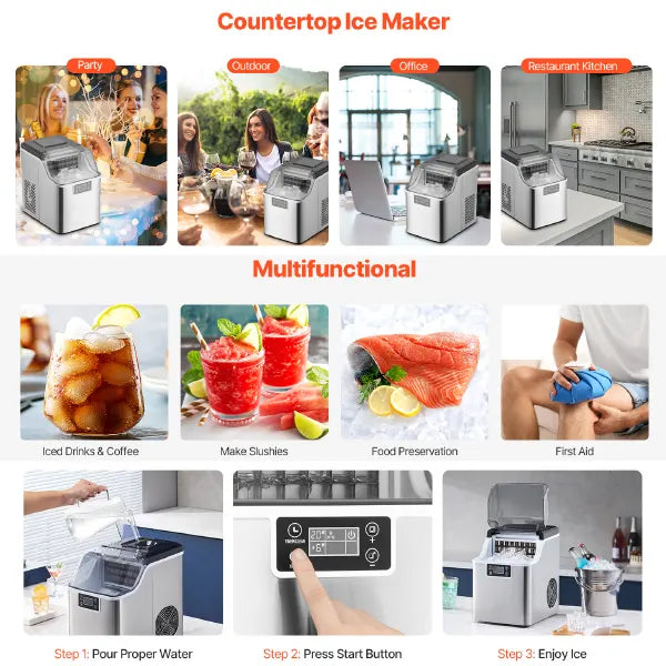 IceBloom Countertop Ice Makers US01