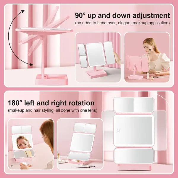 VanityGlow Lighted Makeup Mirrors US08