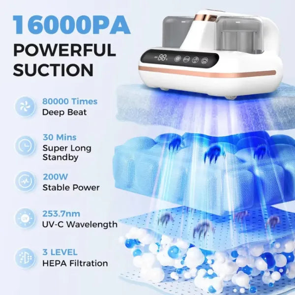 HygienaVac Mattress Vacuum Cleaners US8