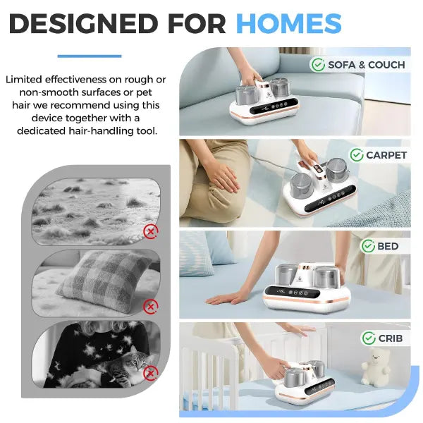 HygienaVac Mattress Vacuum Cleaners US8