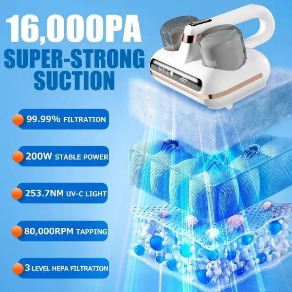 HygienaVac Mattress Vacuum Cleaners US8