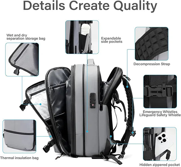 MayoBak Travel Backpacks AU