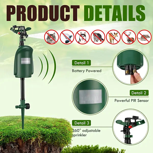 SprinHor Motion Activated Sprinklers AU2