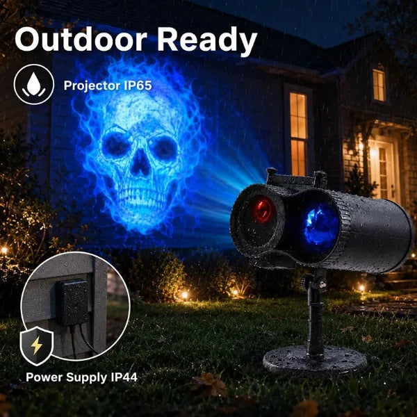 SpookBeam Halloween Projector Lights AU1