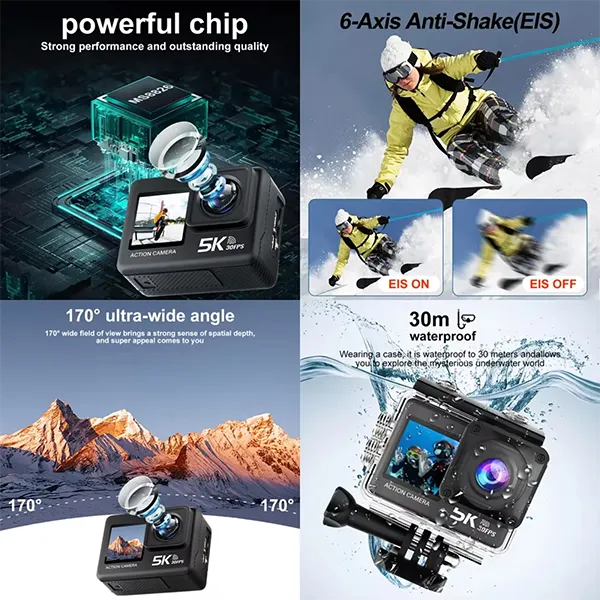 RikuCam Action Cameras