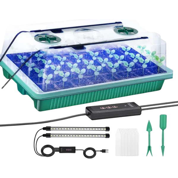 SproutLab Seed Starter Trays with Grow Lights