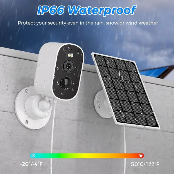 EuffyLive Solar Powered Security Cameras US01