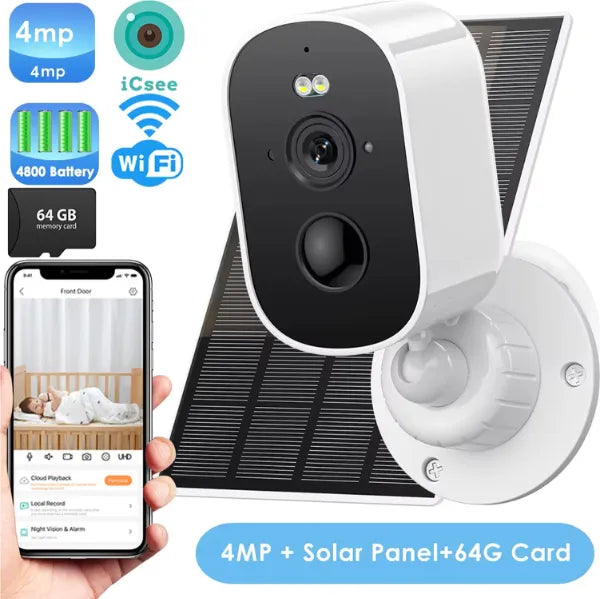 EuffyLive Solar Powered Security Cameras US01