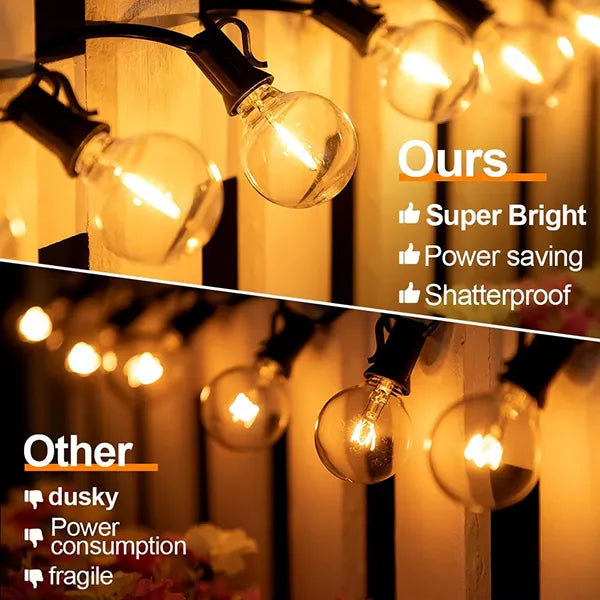 TiLights Outdoor Solar String Lights AU2
