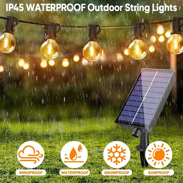 TiLights Outdoor Solar String Lights AU2