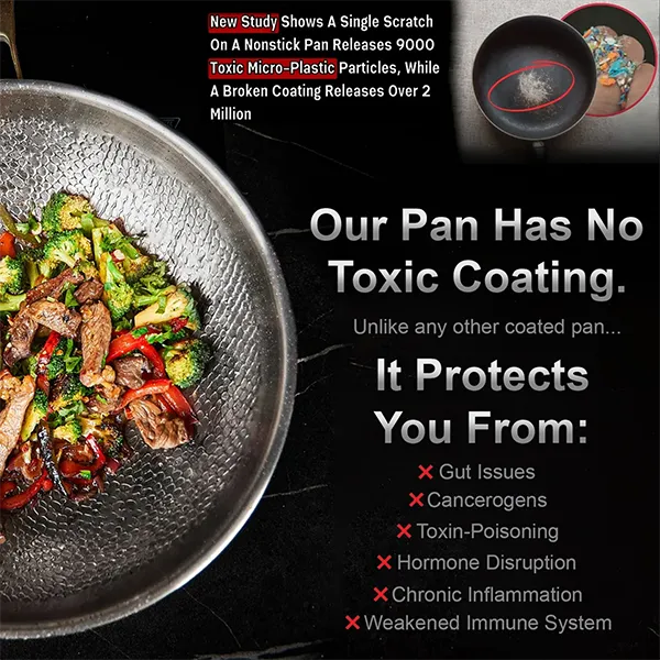 TetsuPan Non Stick Non Toxic Pans