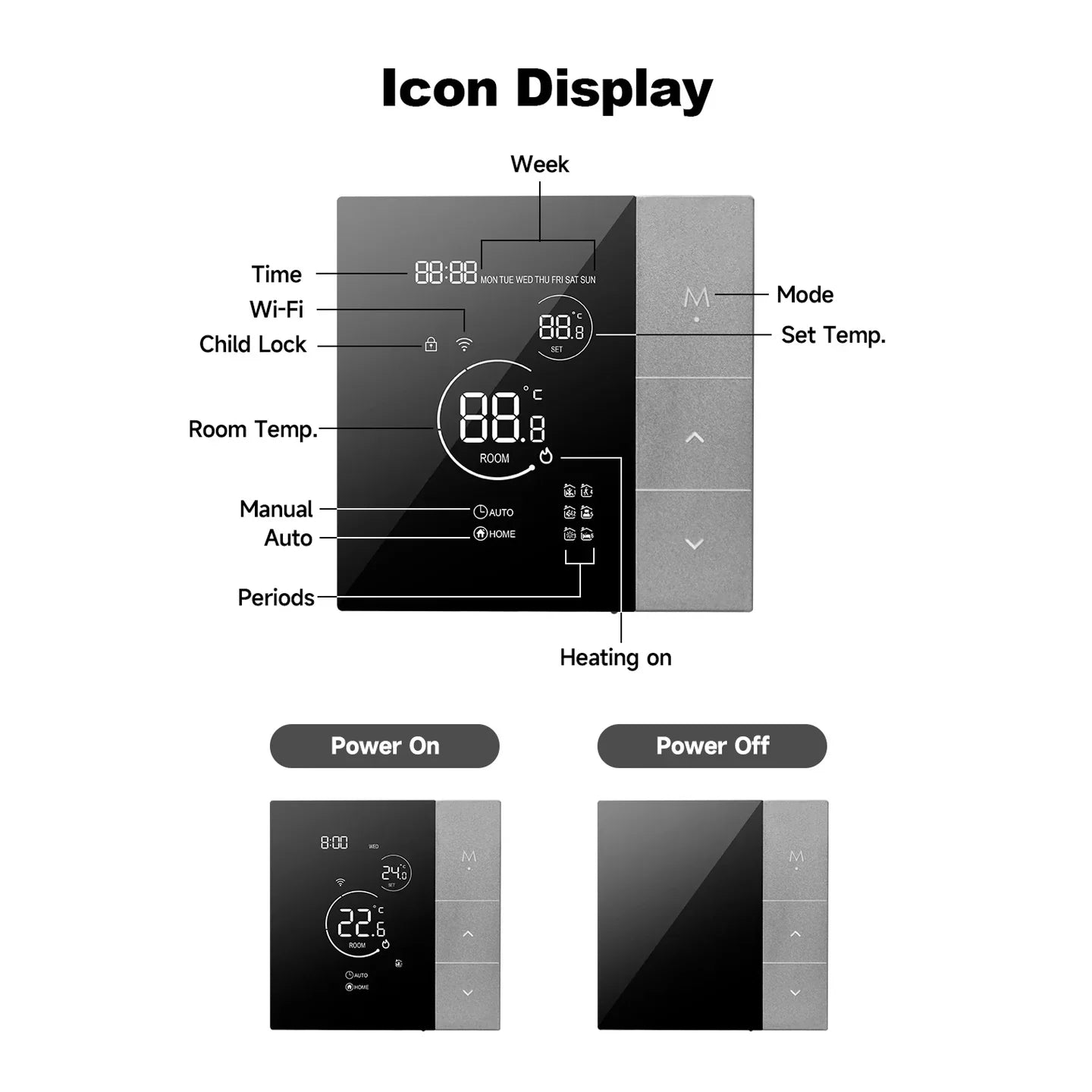 TherMor Wifi Thermostat CAD